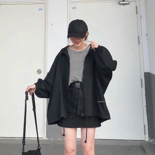 Áo khoác kaki nữ cánh dơi 1 lớp