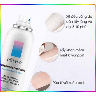 Xịt tẩy lông nách detvolf