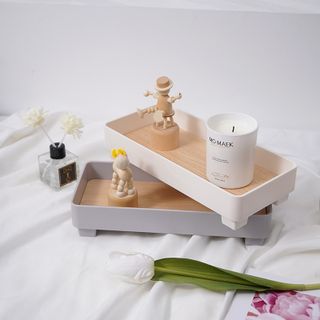 Khay Hình chữ nhật mini Phong cách Decor Hàn Quốc