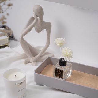 Khay Hình chữ nhật mini Phong cách Decor Hàn Quốc
