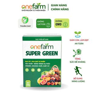 Sữa thực vật hỗ trợ giảm cân Onefarm Super Green giá sỉ