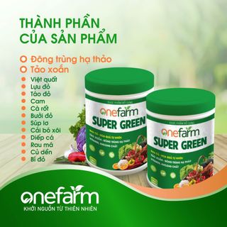 Sữa thực vật hỗ trợ giảm cân Onefarm Super Green