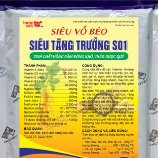 Siêu vỗ béo, Siêu tăng trưởng S01