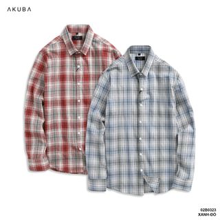 ÁO SƠ MI TAY DÀI AKUBA 02B0323