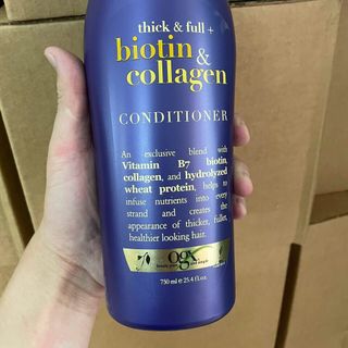 Dầu Gội Dưỡng Dày Tóc OGX Thick & Full + Biotin & Collagen 750ml