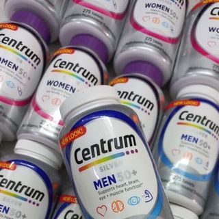 Centrum Silver Men’s 50+ (cho nam giới trên 50 tuổi) - 275 Viên HÀNG XÁCH TAY MỸ giá sỉ