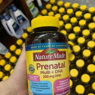 THUỐC BỔ BẦU PRENATAL MULTI + DHA 150V HÀNG XÁCH TAY MỸ