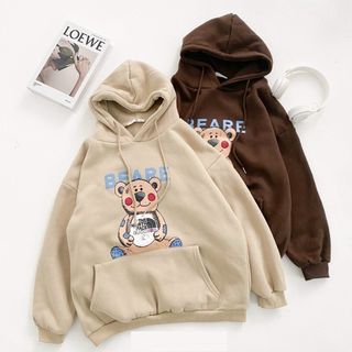 Áo hoodie thun nỉ mềm mịn, nón 2 lớp tay phồng, form 70kg