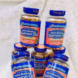 Omega-3 Wild Salmon Oil 1000mg - 210 VIEN HÀNG XÁCH TAY MỸ