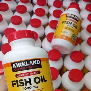 Omega 3 Fish Oil 1000mg Kirkland 400 viên HÀNG XÁCH TAY MỸ