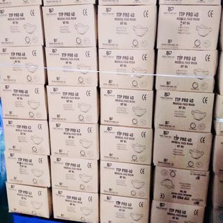 [Thùng/30 bịch] Khẩu Trang KF94 TTP (4 lớp, Bịch 10 cái)