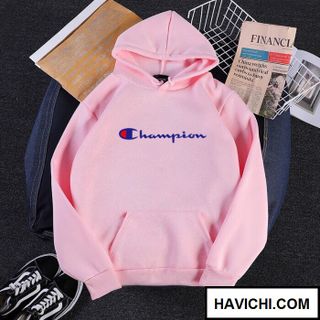 Áo Hoodie nam nữ 𝗙𝗥𝗘𝗘𝗦𝗛𝗜𝗣Áo khoác Hoodie nam nữ Hồng Champion form rộng kute unisex giá sỉ