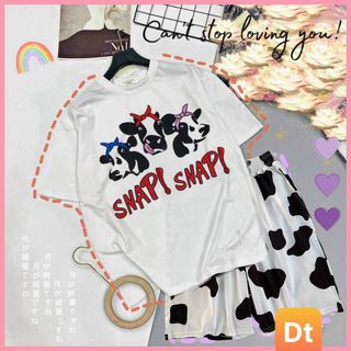 Áo thun nữ 𝐅𝐑𝐄𝐄𝐒𝐇𝐈𝐏Áo thun nam nữ bò sữa MOO tay lỡ form dáng rộng unisex thoáng mát thoáng mát Havichi