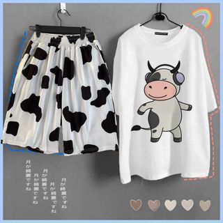 Áo thun nữ 𝐅𝐑𝐄𝐄𝐒𝐇𝐈𝐏Áo thun nam nữ bò sữa MOO tay lỡ form dáng rộng unisex thoáng mát thoáng mát Havichi