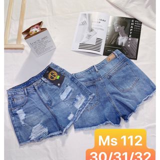 Quần Short Jeans Nữ Size Lớn 30 đến 32 Ms 112 T&Y giá sỉ