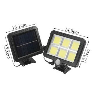 Đèn Năng Lượng Mặt Trời Solar Street Lamp 6 Bóng Led To Cảm Biến Chuyển Động LOẠI CÓ ĐIỀU KHIỂN