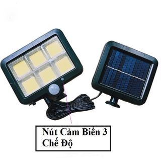 Đèn Năng Lượng Mặt Trời Solar Street Lamp 6 Bóng Led To Cảm Biến Chuyển Động LOẠI CÓ ĐIỀU KHIỂN