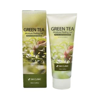 [Tem chống hàng giả - Tem phụ đầy đủ] Gel Tẩy Tế Bào Chết Chiết Xuất Trà Xanh 3W Clinic Green Tea Moisture Peeling Gel