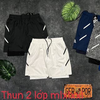 Đồ Thể Thao Quần Đùi Nam 2 Lớp Vải Tốt Hàng Siêu Đẹp Giá Sỉ