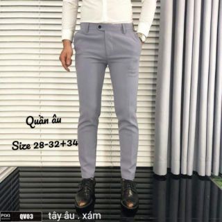FREESHIPQuần Tây Âu Nam Ống Ôm có size 34