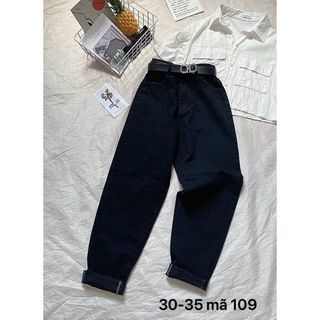 FREESHIP Quần Baggy Nữ Rộng Trơn 3 màu Bigsize Ms 109