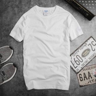 Áo thun Unisex Nam Nữ cổ tròn cao cấp thêu chữ sắc nét ( M L XL 2XL)