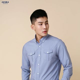 ÁO SƠ MI TAY DÀI AKUBA 01M5013