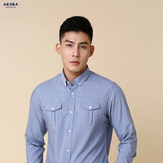 ÁO SƠ MI TAY DÀI AKUBA 01M5013