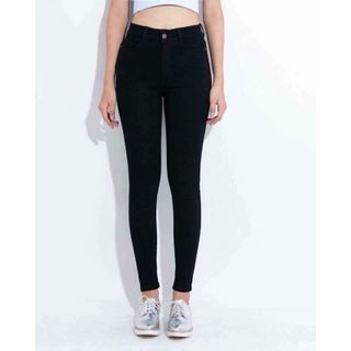 Quần Jeans Nữ Đen Trơn bigsize Lưng Cao Size 26 đến 40