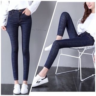 FREESHIPQuần Jeans Body Lưng Cao 3 Màu Trẻ Trung Trơn đơn giản TCShopJeans giá sỉ