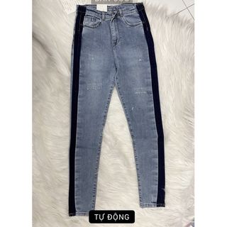 Sale Quần Jeans Nữ body co giãn viền đậm 2 bên size 27 MS 234 giá sỉ