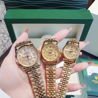ĐỒNG HỒ ROLLEX VIỀN TRƠN CAO CẤP HOT