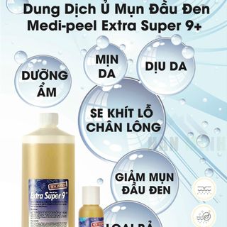 Dung Dịch Ủ Mụn Đầu Đen Medi Peel Extra Super 9 Plus 1000ml (Chai)