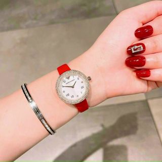 ĐỒNG HỒ ARRMANI DA NỮ ĐỎ XINH XINH