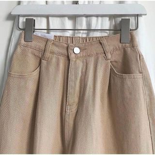 Bigsize Quần Ống Rộng Kaki Suông Lưng Thun TCshopJean 3 Màu Nâu Đen Trắng Size Lớn ms 127