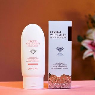 [Tem Chống hàng giả - Tem phụ] Dưỡng trắng 3W CLINIC CRYSTAL WHITE MILKY PACK (Hộp)