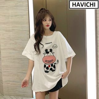 Áo thun nữ 𝐅𝐑𝐄𝐄𝐒𝐇𝐈𝐏áo thun nữ phom rộng, áo phông nữ, thoáng mát, co giãn tốt, gia siêu mềm.