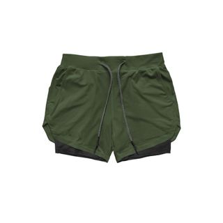 Quần đùi 2 lớp tập gym thể thao - QS2