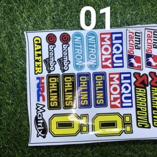 Tem dán sticker dán xe, điện thoại, máy tính 28 mẫu