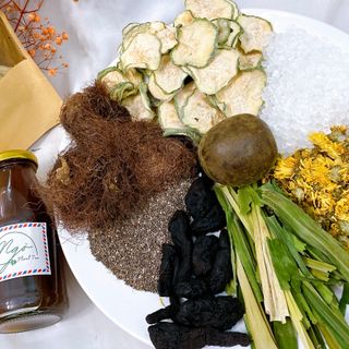 Set nguyên liệu trà bí đao. Set trà bí đao