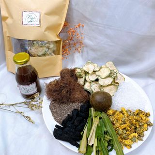 Set nguyên liệu trà bí đao. Set trà bí đao