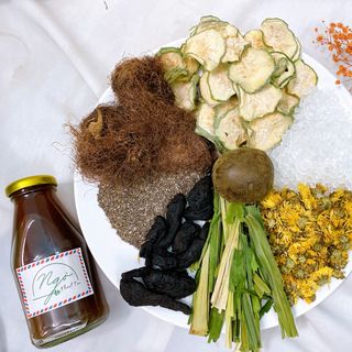 Set nguyên liệu trà bí đao. Set trà bí đao