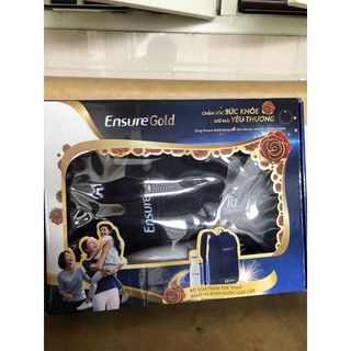 Balo kèm bình giữ nhiệt Ensure gold