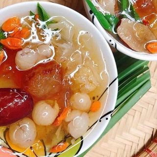 Set chè dưỡng nhan - nguyên liệu dưỡng nhan đủ vị