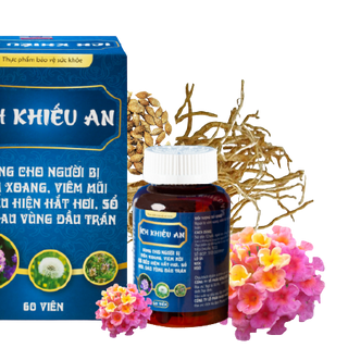 Ích Khiếu An - Điều trị viêm xoang, viêm mũi dị ứng