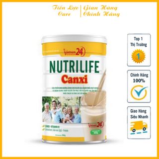 [Chính Hãng] Sữa Canxi Nutrilife Canxi ,Sữa Giàu Canxi ,Vitamin Và Khoáng Chất Lon 400gr giá sỉ