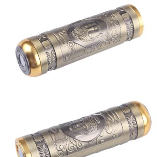 Máy Cạo Râu MINI Tích Điện Hình Phật Vỏ Đồng Cao Cấp