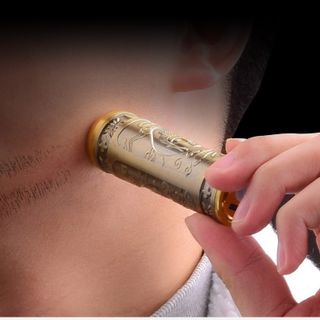 Máy Cạo Râu MINI Tích Điện Hình Phật Vỏ Đồng Cao Cấp