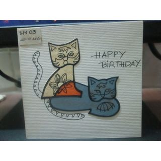 Thiệp handmade HAPPY BIRTHDAY cực xinh