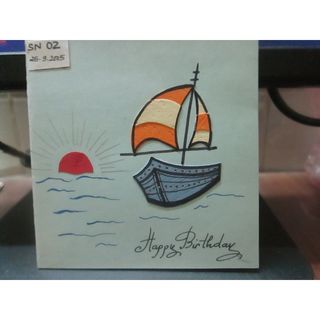 Thiệp handmade HAPPY BIRTHDAY cực xinh
